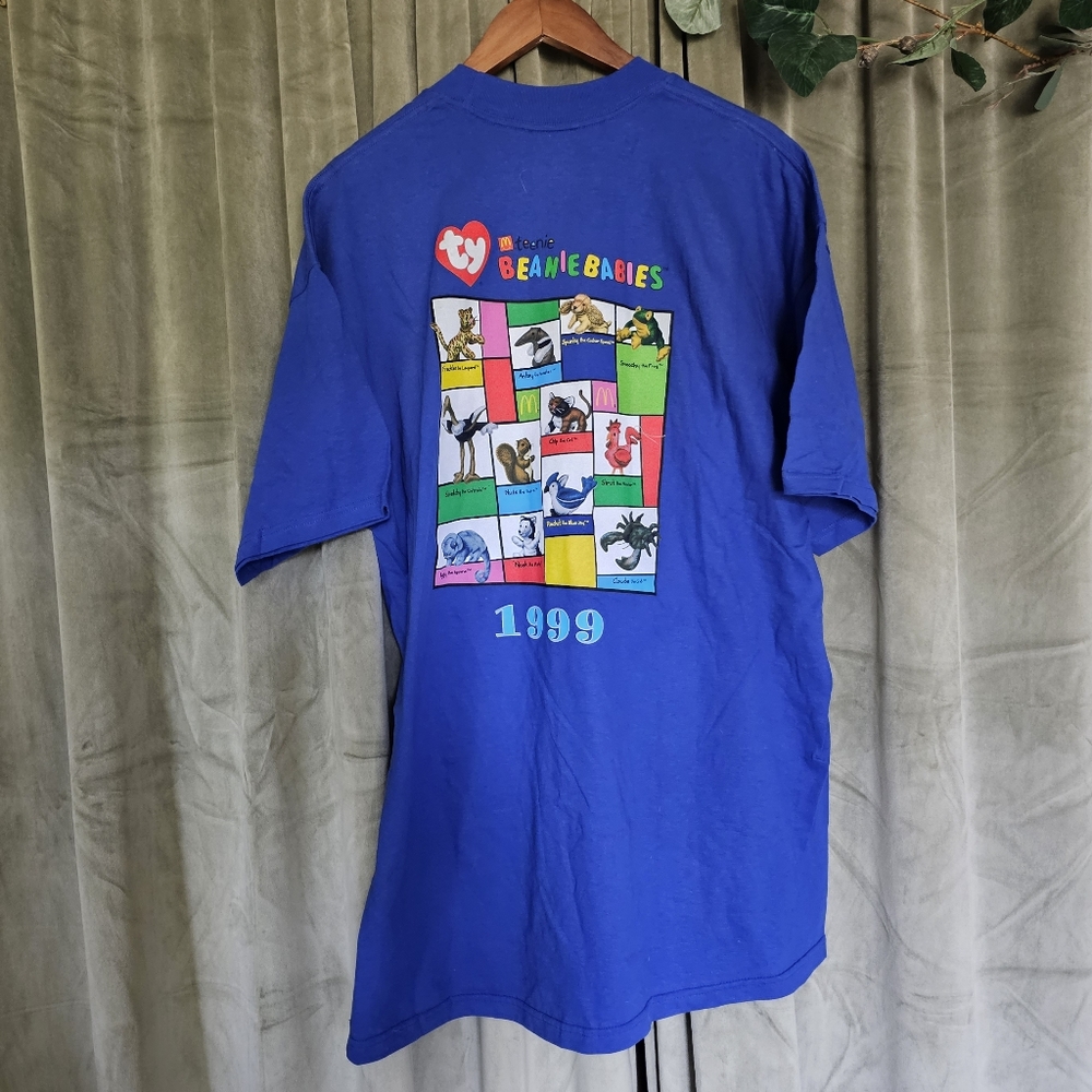 1999 McDonalds Beanie Babies Promo Tshirt